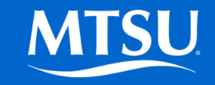 Middle Tennessee State University (MTSU) logo