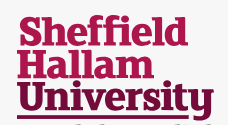 Sheffield Hallam University logo
