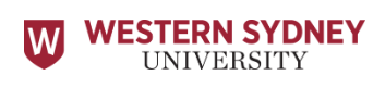 Western Sydney University logo