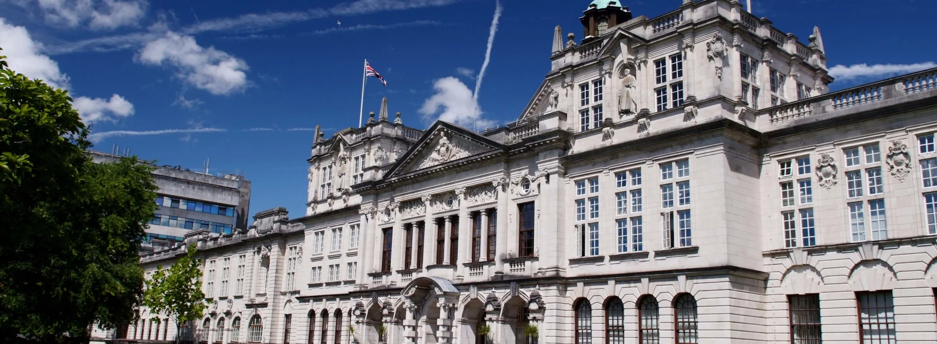 Cardiff University campus