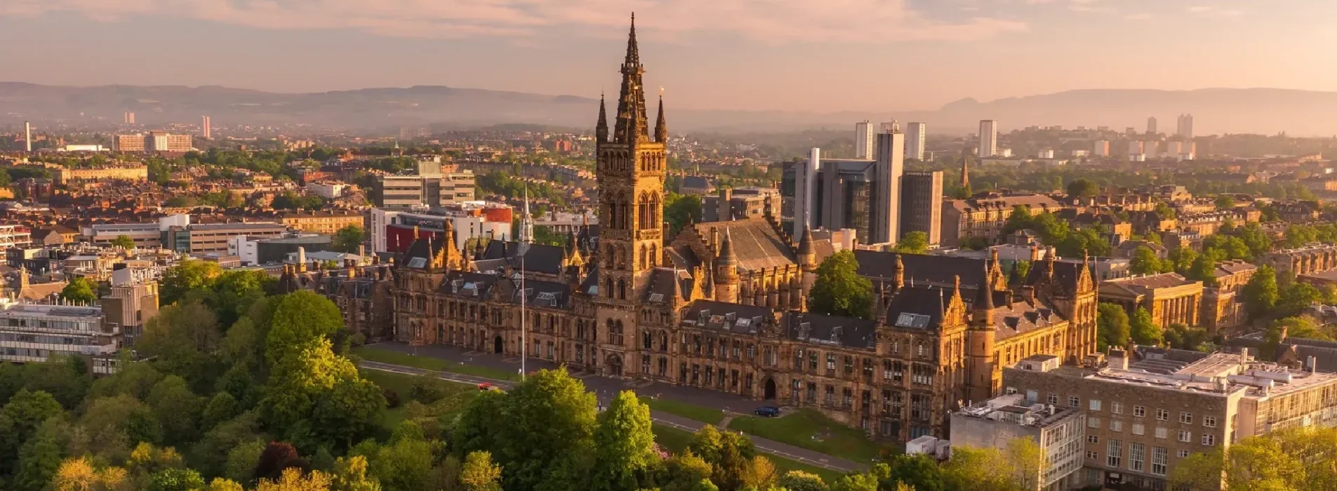 University Of Glasgow campus